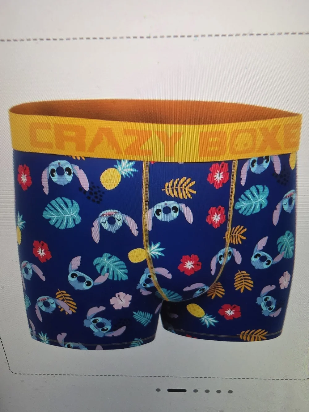 CRAZY BOXERS Lilo & Stitch Size S Tropical